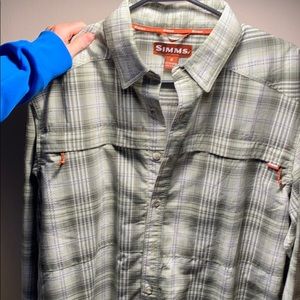 Simms long sleeve button down